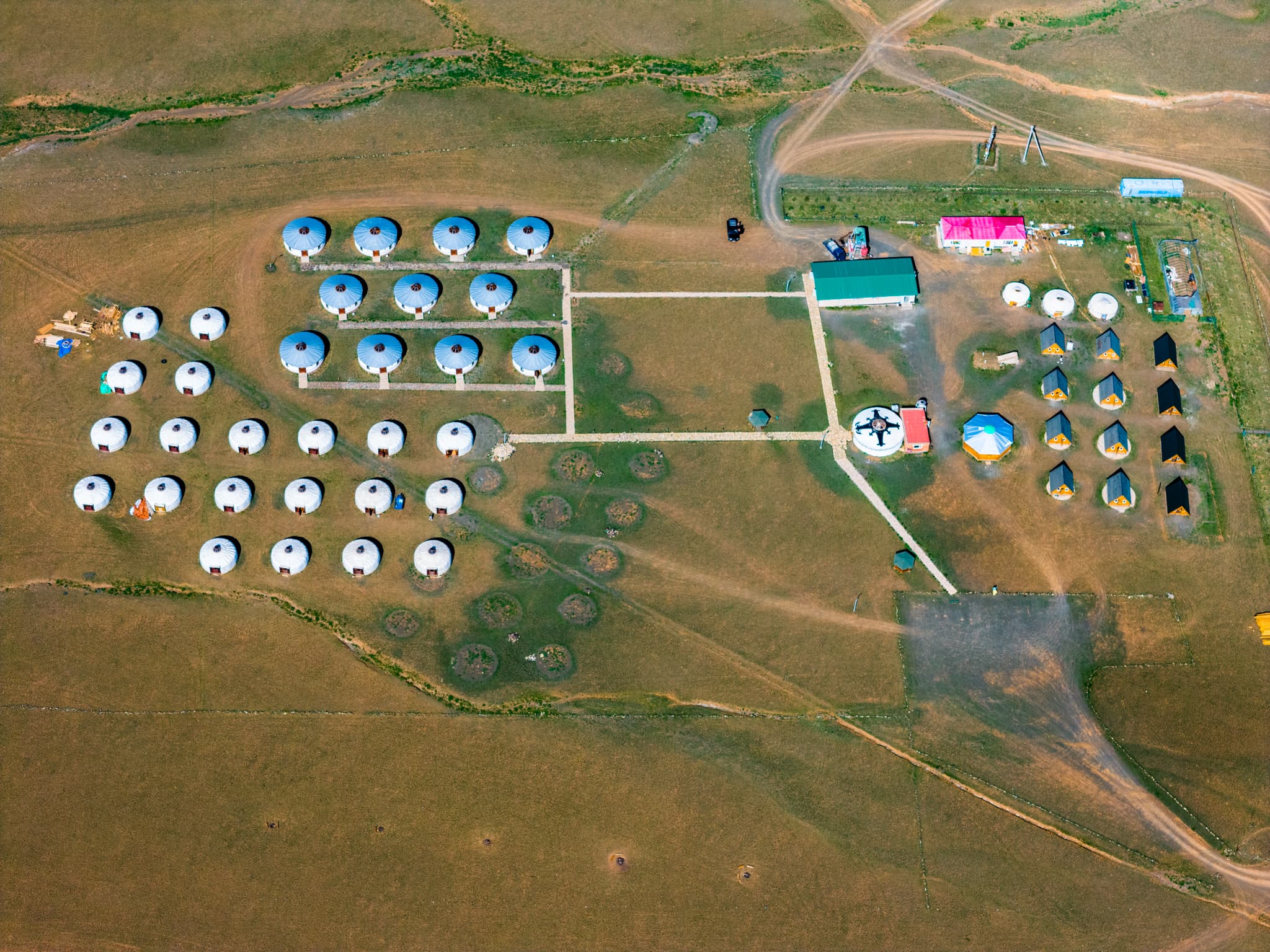 Dungenee Camp location in Gobi Desert